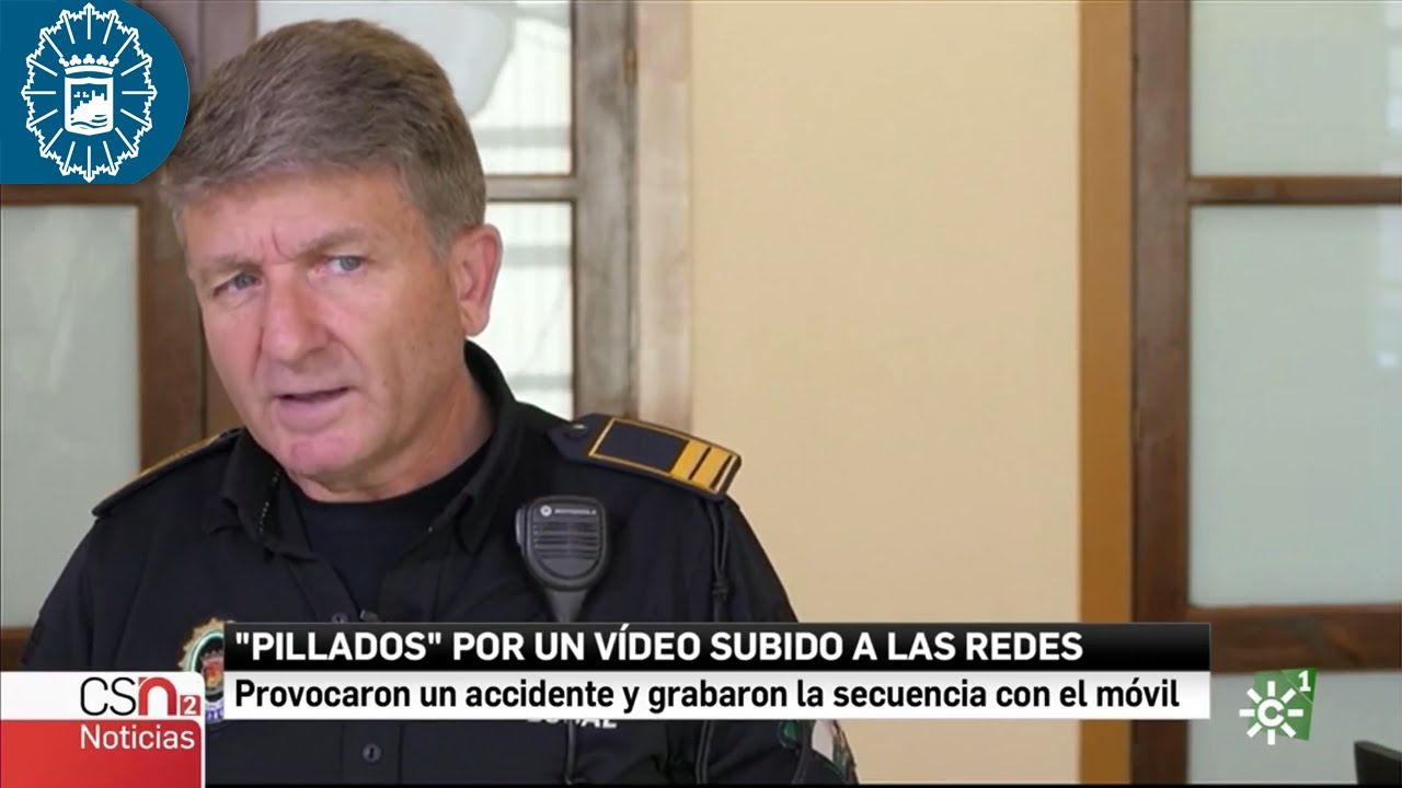180510 - Policía Local Málaga - GIAA - Investigación Accidente -  CSN +CSN Málaga