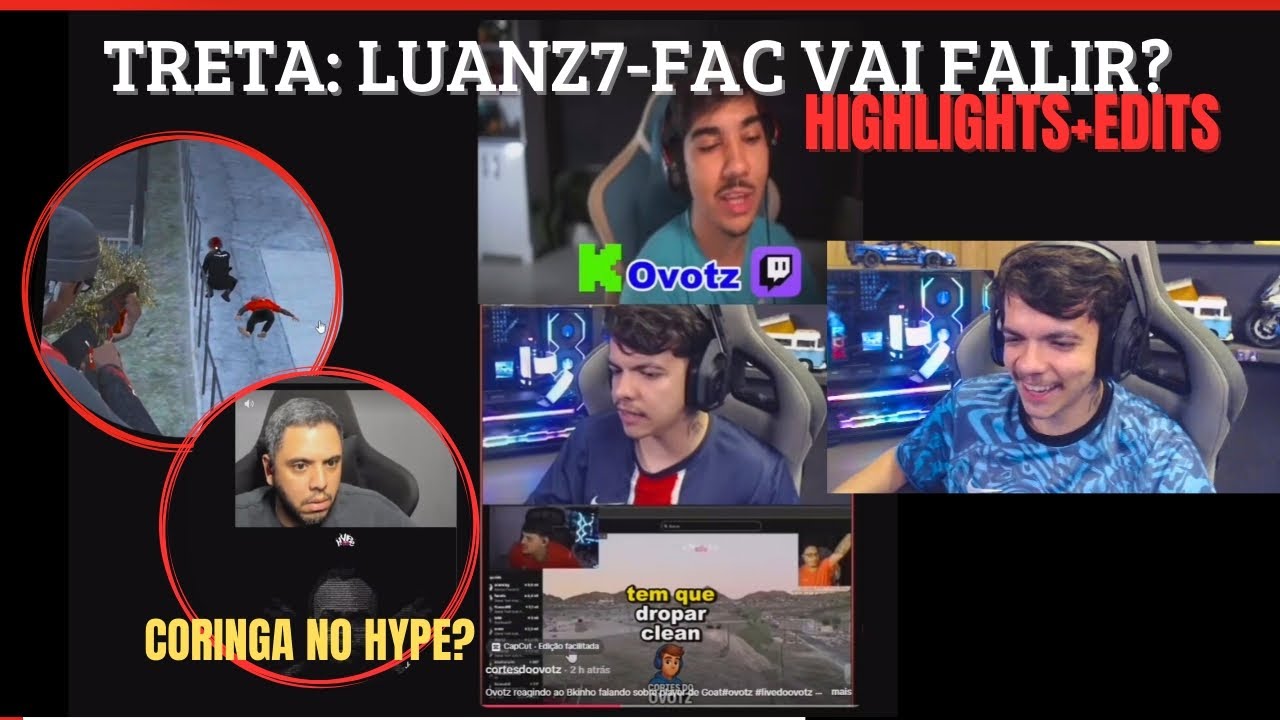 NOVO HACK NO HYPE ! OVOTZ LUANZ7 FALARAM TUDO SOBRE PVPPLAYERS - BKinho React