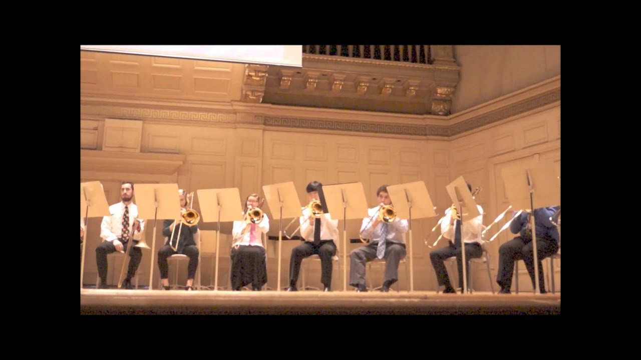 Dies Irae played by Trombone Choir at Boston Symphony Hall