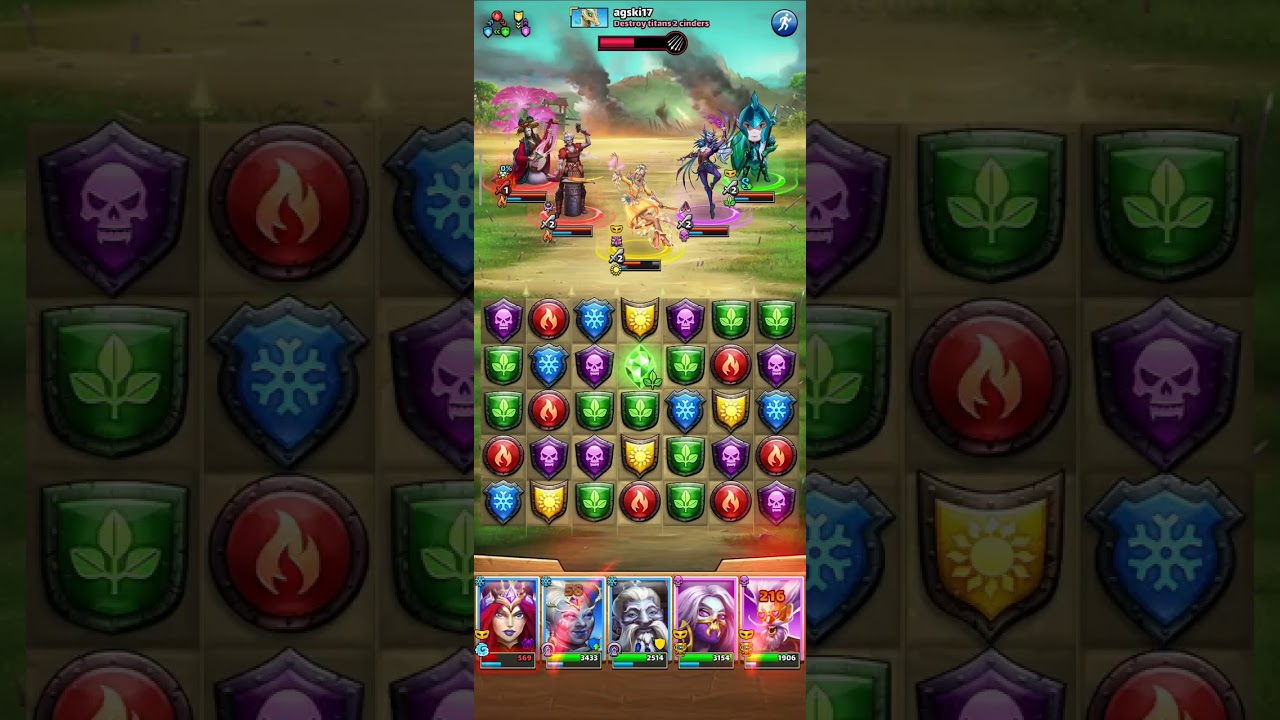 Empires and Puzzles - war hits, Arrow barrage