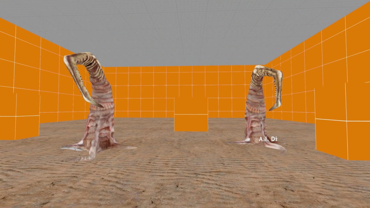 Black Mesa: Headcrab and Houndeye vs Xen Tree