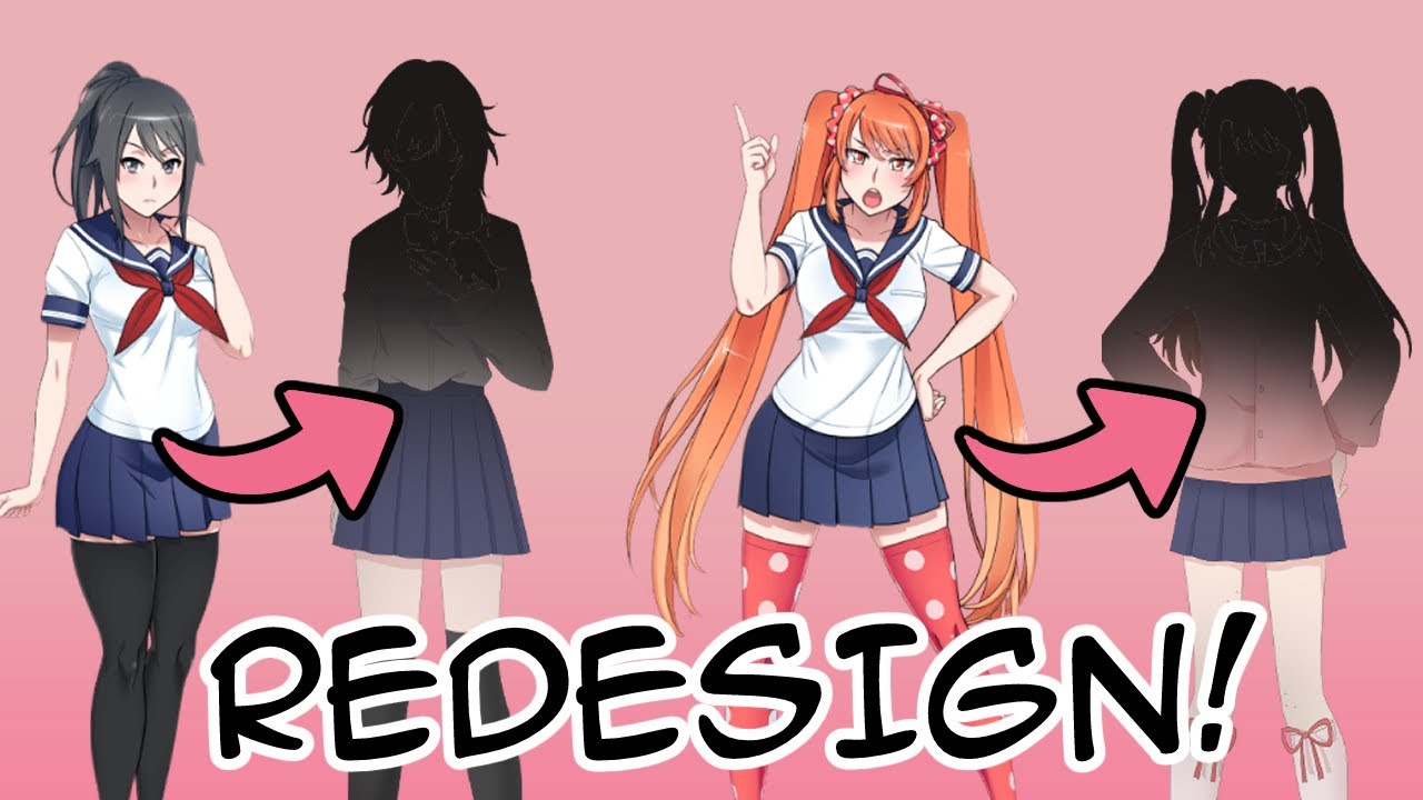 Redesigning Yandere Sim Characters! | Ayano, Osana, and Senpai | Speedpaint + Voiceover