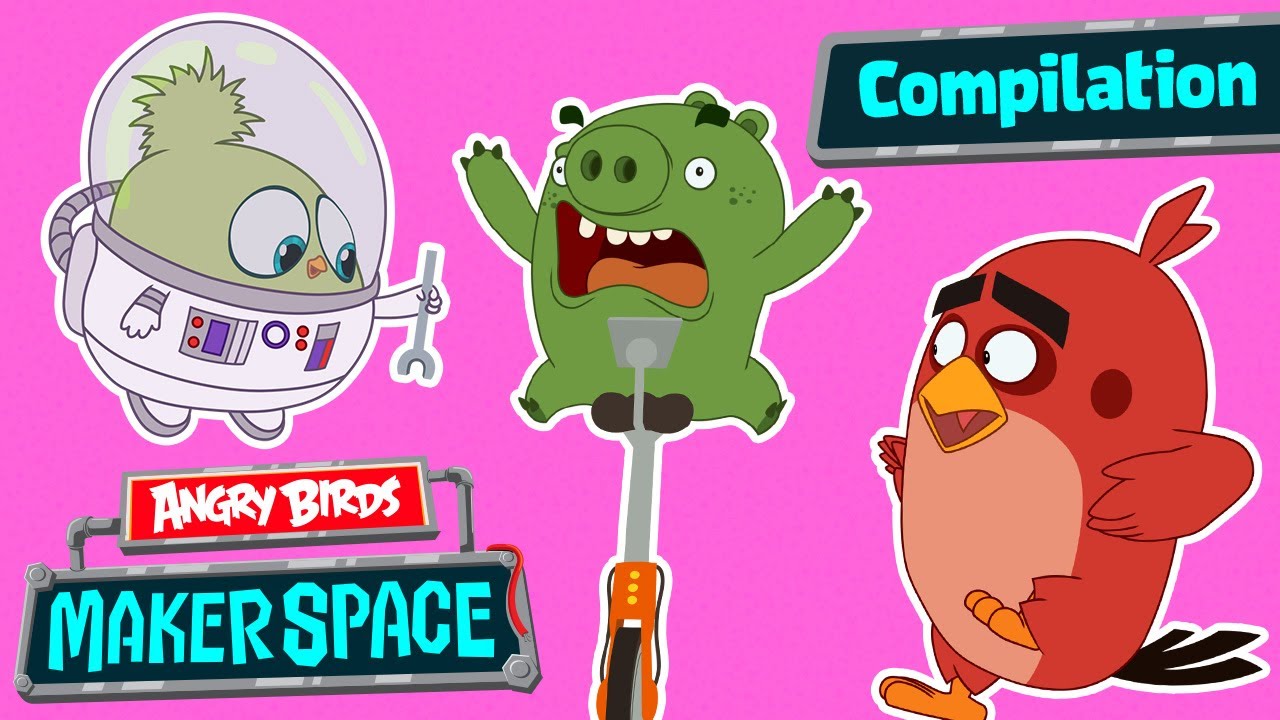 Angry Birds MakerSpace | Compilation - S1 Ep16-20