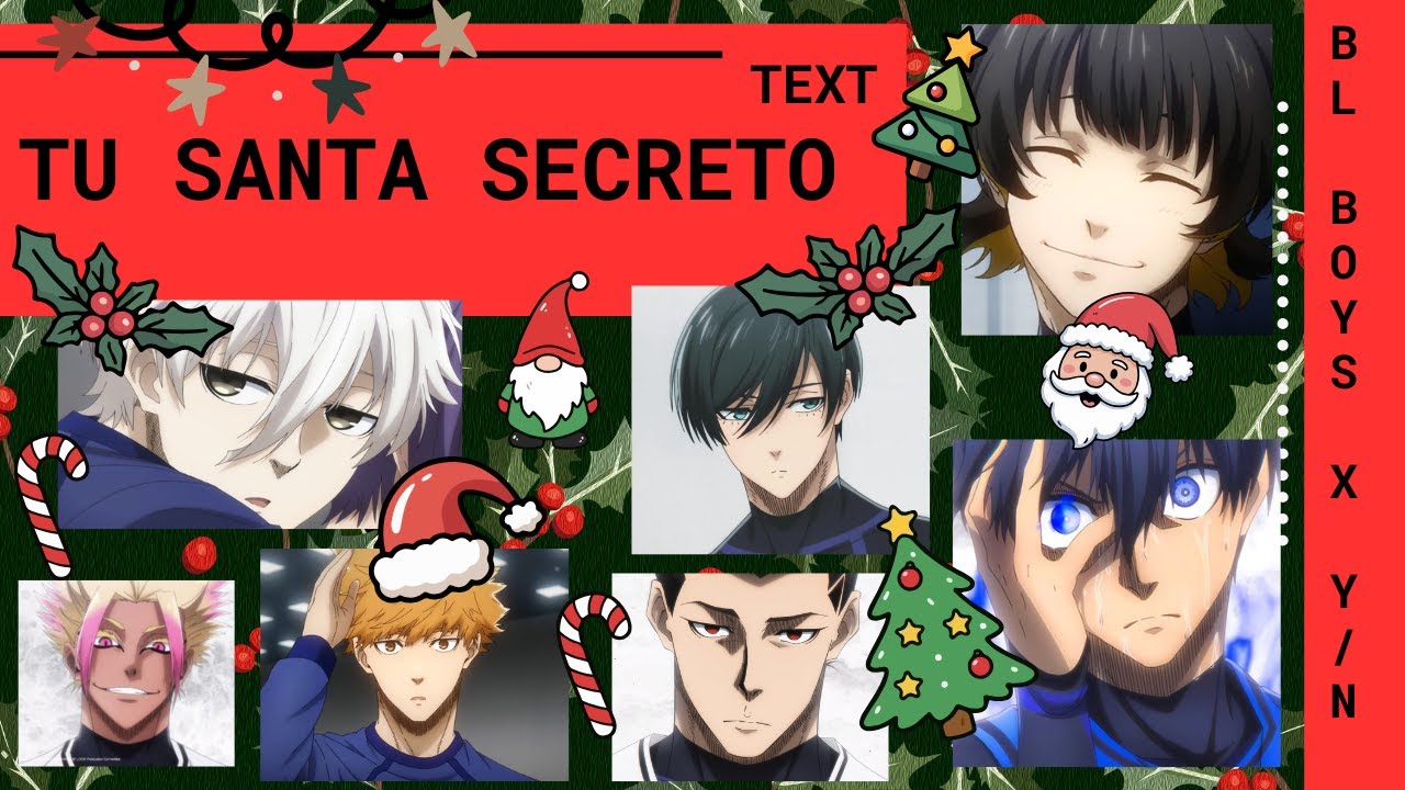 🎅🏻🎄 BLUE LOCK: tu SANTA SECRETO en Blue Lock | BLLK x TN