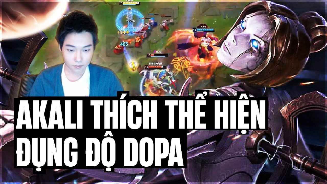 AKALI TH&Iacute;CH THỂ HIỆN GẶP NGAY DOPA V&Agrave; C&Aacute;I KẾT | H&Agrave;NH TR&Igrave;NH LEO TH&Aacute;CH ĐẤU M&Aacute;Y CHỦ SI&Ecirc;U CẤP TRUNG