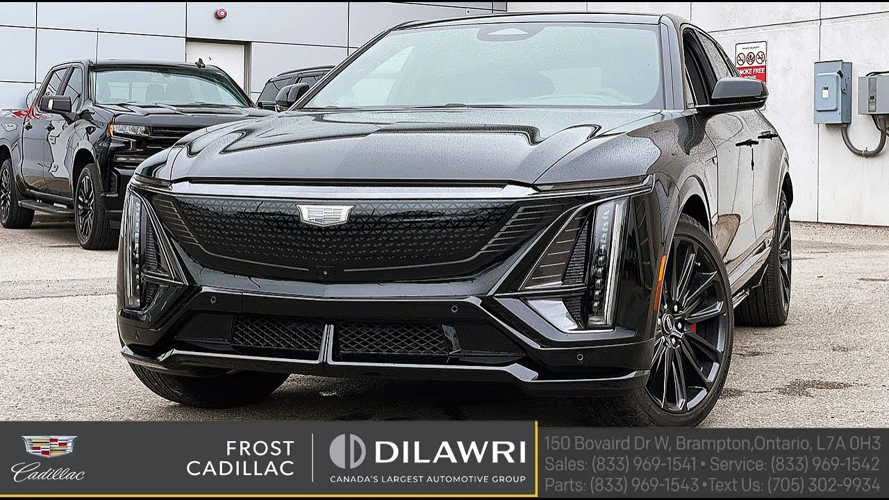 FROST is proud to present the 2026 Cadillac LYRIQ-V Spec EV next level performance today.