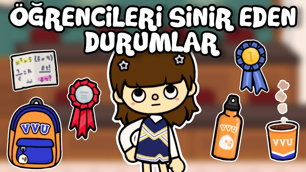 Öğrencileri Sinir Eden Durumlar?! 📚 ~ Okula Geri Dönüş~ Toca Life World Türkçe / Toca Life Queen