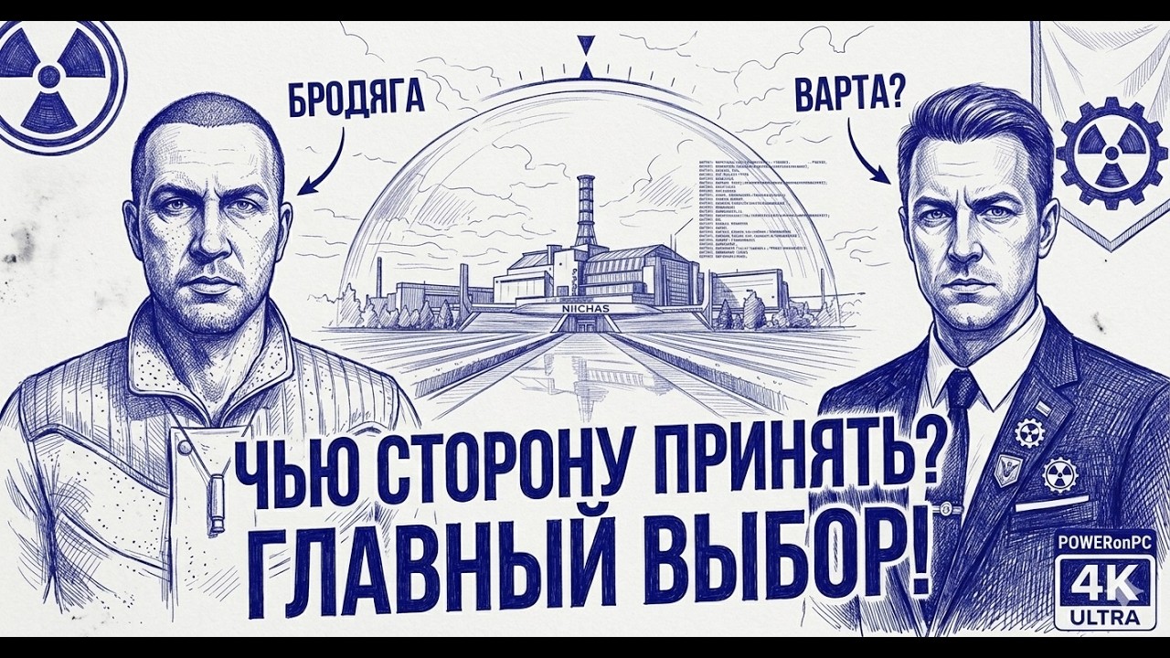 ГЛАВНЫЙ ВЫБОР! Бродяга или Варта? | S.T.A.L.K.E.R. 2: Heart of Chornobyl (4K)