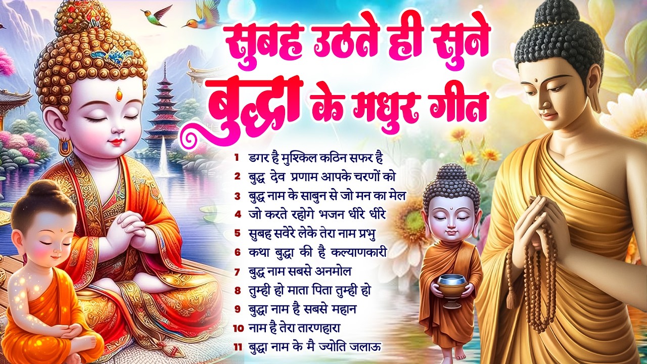 ☸️ नसीब वाले ही सुनते हैं भगवान बुद्ध के ऐसे चमत्कारी मंगल गीत ~ Best Buddha Bhajan #buddha