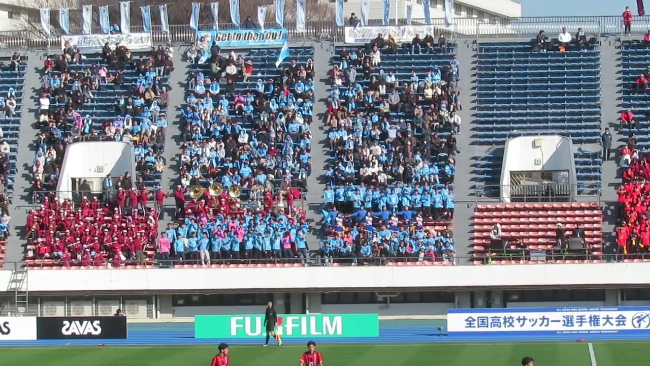 20251229 高校サッカー・金沢学院大附ブラバン応援「男の勲章」