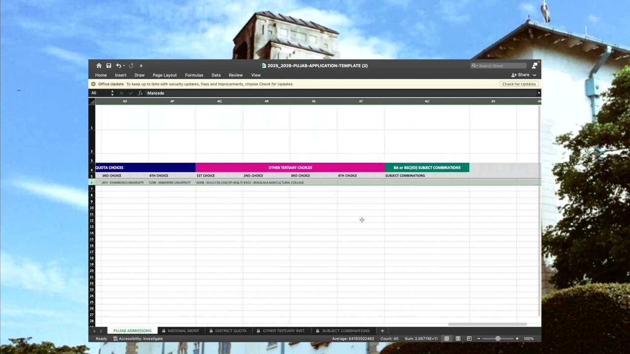 Pujab Online   Using The Template For Offline Application #PujabOnlineApplication