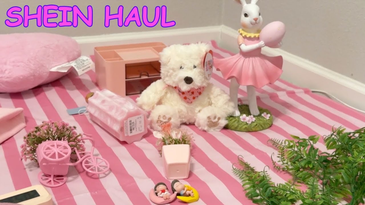 Cute SHEIN Haul Unboxing | Cozy Home Goods & Aesthetic Finds | Silent Vlog