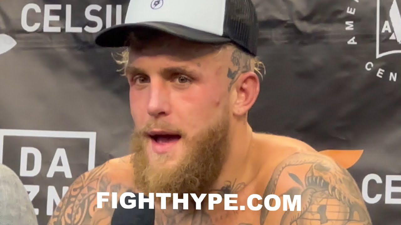 JAKE PAUL FULL POST-FIGHT VS. NATE DIAZ; CALLS OUT CANELO & WANTS MMA FIGHT WITH DIAZ