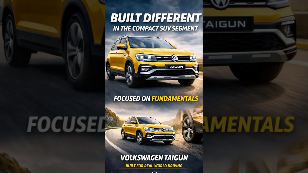 Volkswagen Taigun | Built Different Compact SUV