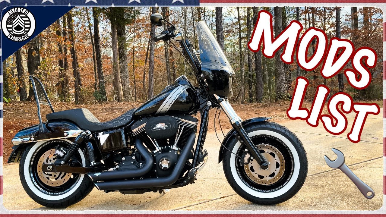 Modifications on my 2016 Harley-Davidson DYNA Fat Bob 🇺🇸
