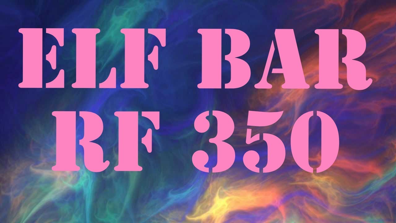 ELF BAR RF350 как разобрать