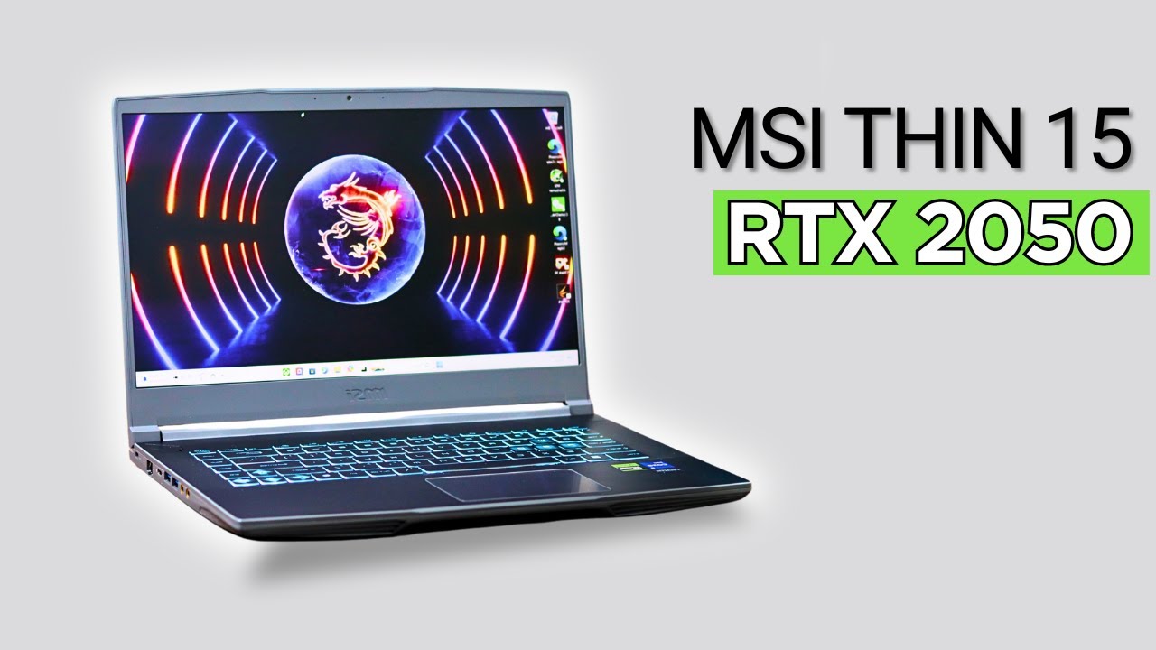 MSI thin 15 -  i5 12th GEN  RTX 2050 | Best Gaming Laptop under 50000 ? |  MSI thin B12UCX-1695IN