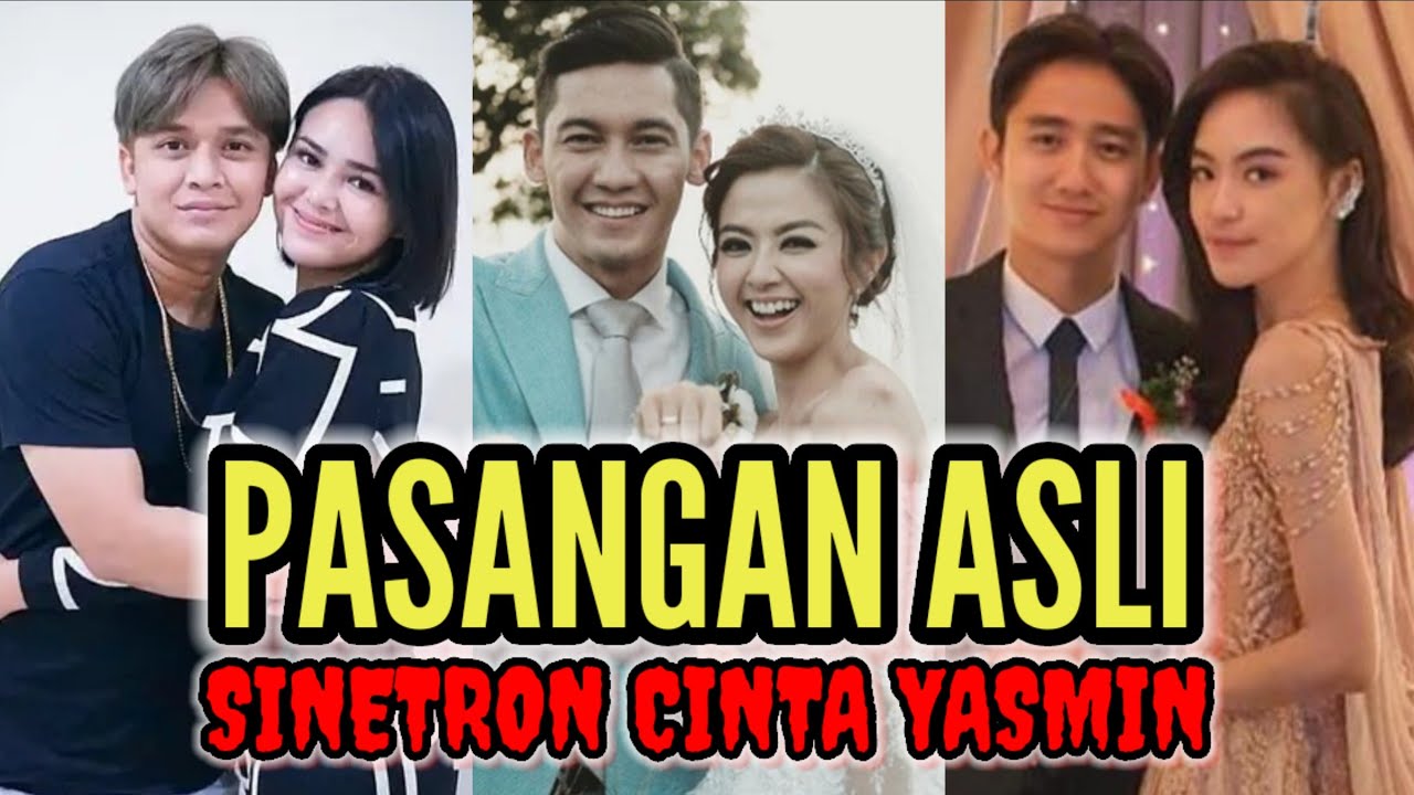 Pasangan Asli pemain sinetron Cinta Yasmin yang tayang di RCTI