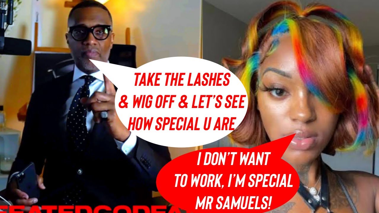 Kevin Samuels: she is 19yrs @RR0GANT BW who came and got CRUSHED IGlive 🔥@byKevinSamuels 