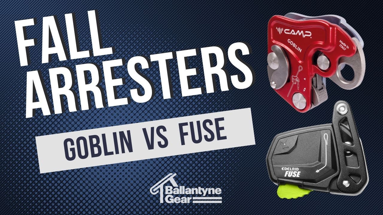 Fall Arresters - CAMP Safety Goblin vs Edelrid Fuse