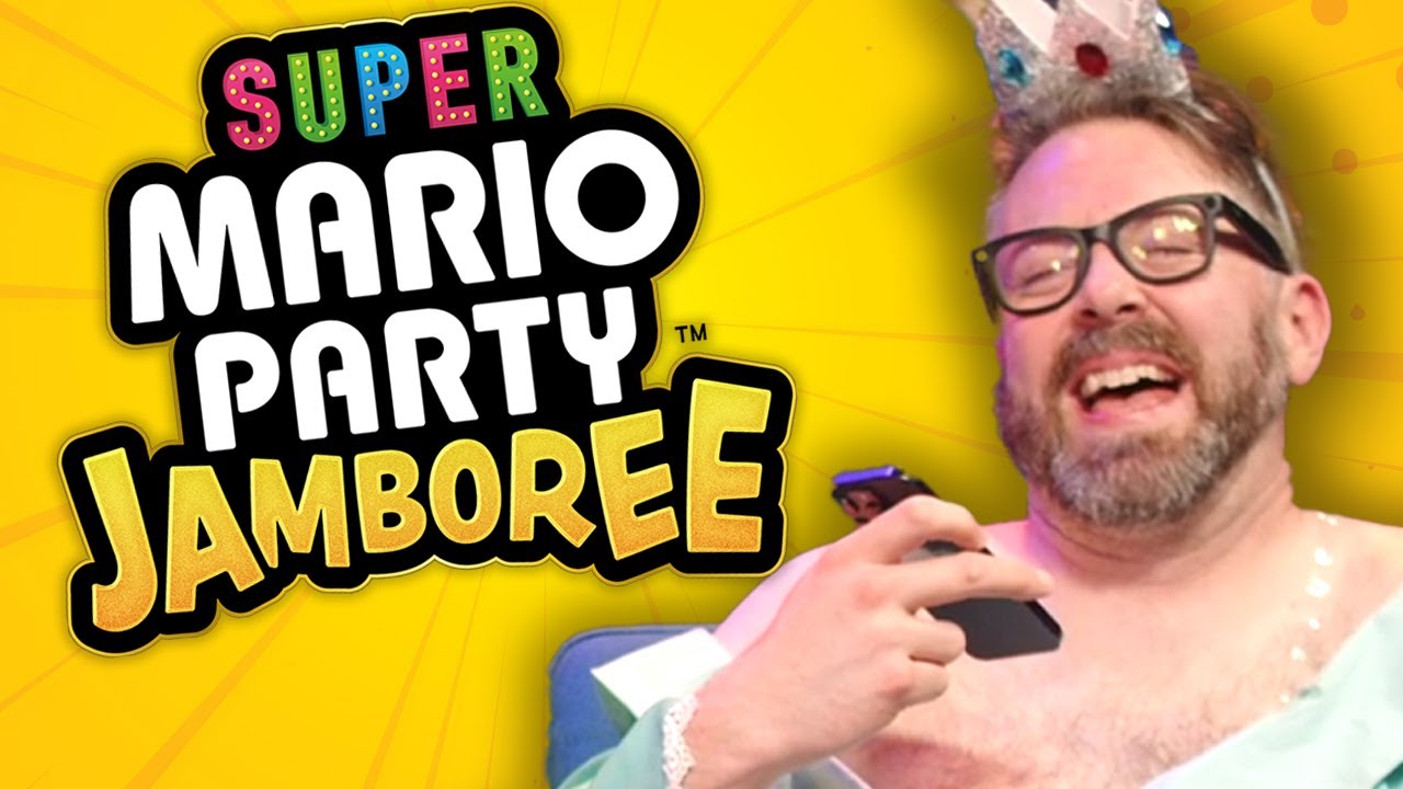 Greg Miller Loses His Mind in Super Mario Party Jamboree