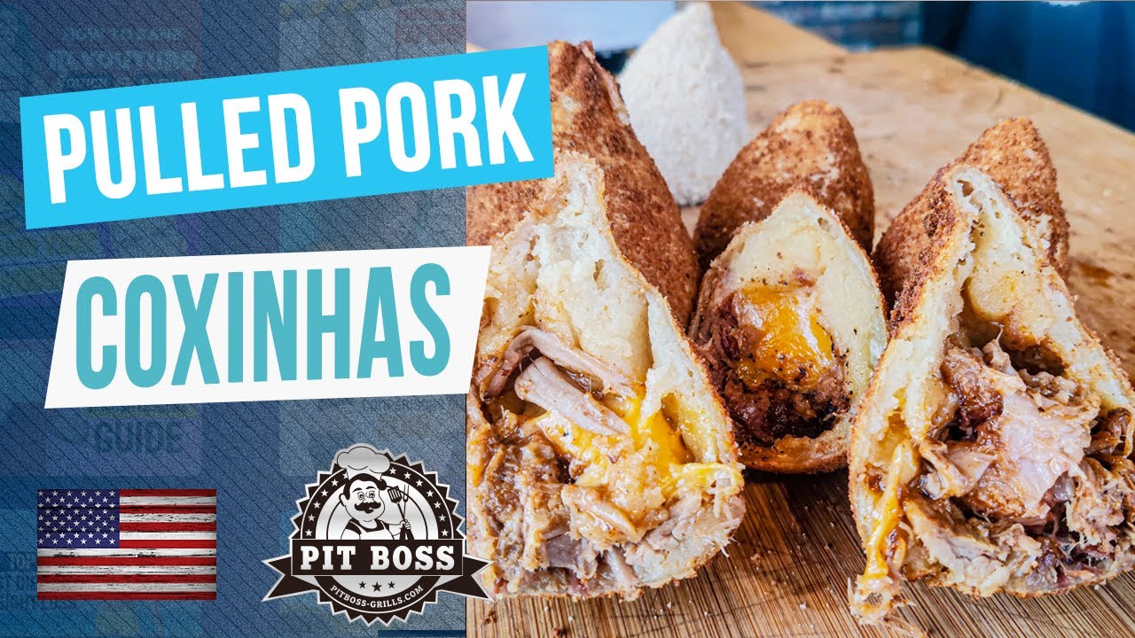 A great idea to use your pulled pork's leftovers: Coxinhas !!!