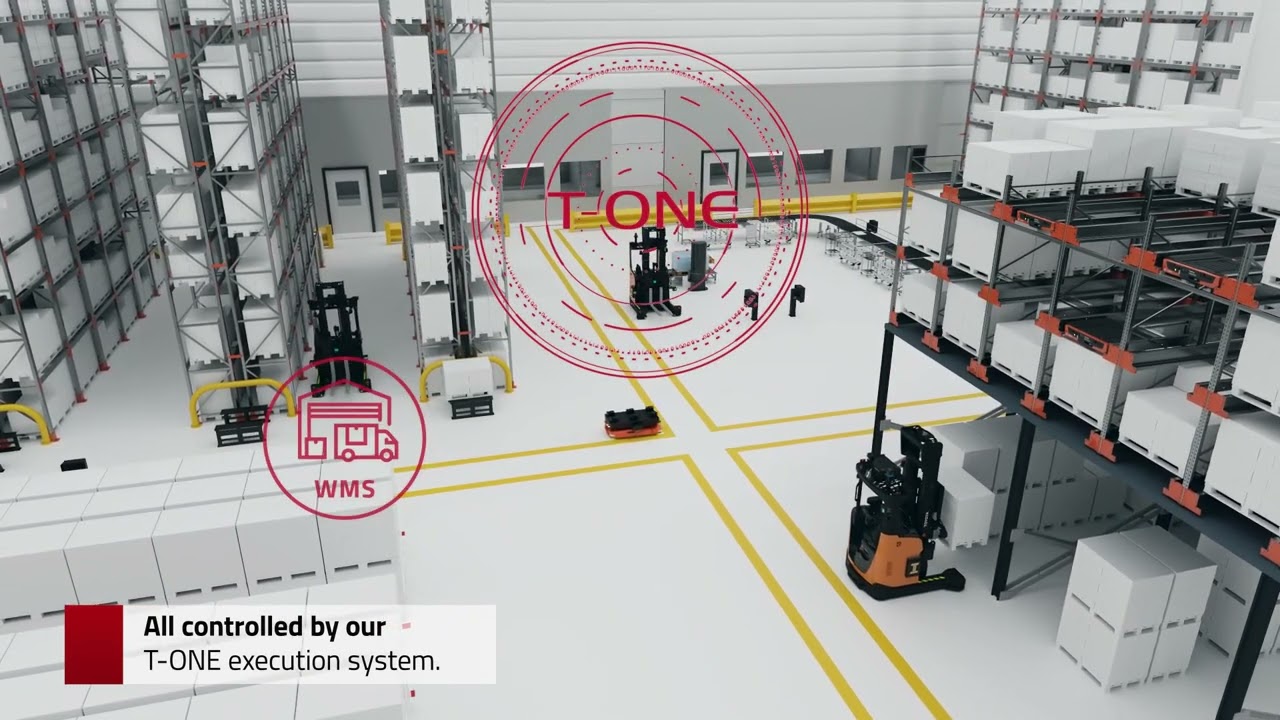 Swarm Automation Storage - Høykapasitets AGV- og skyttelløsning fra Toyota
