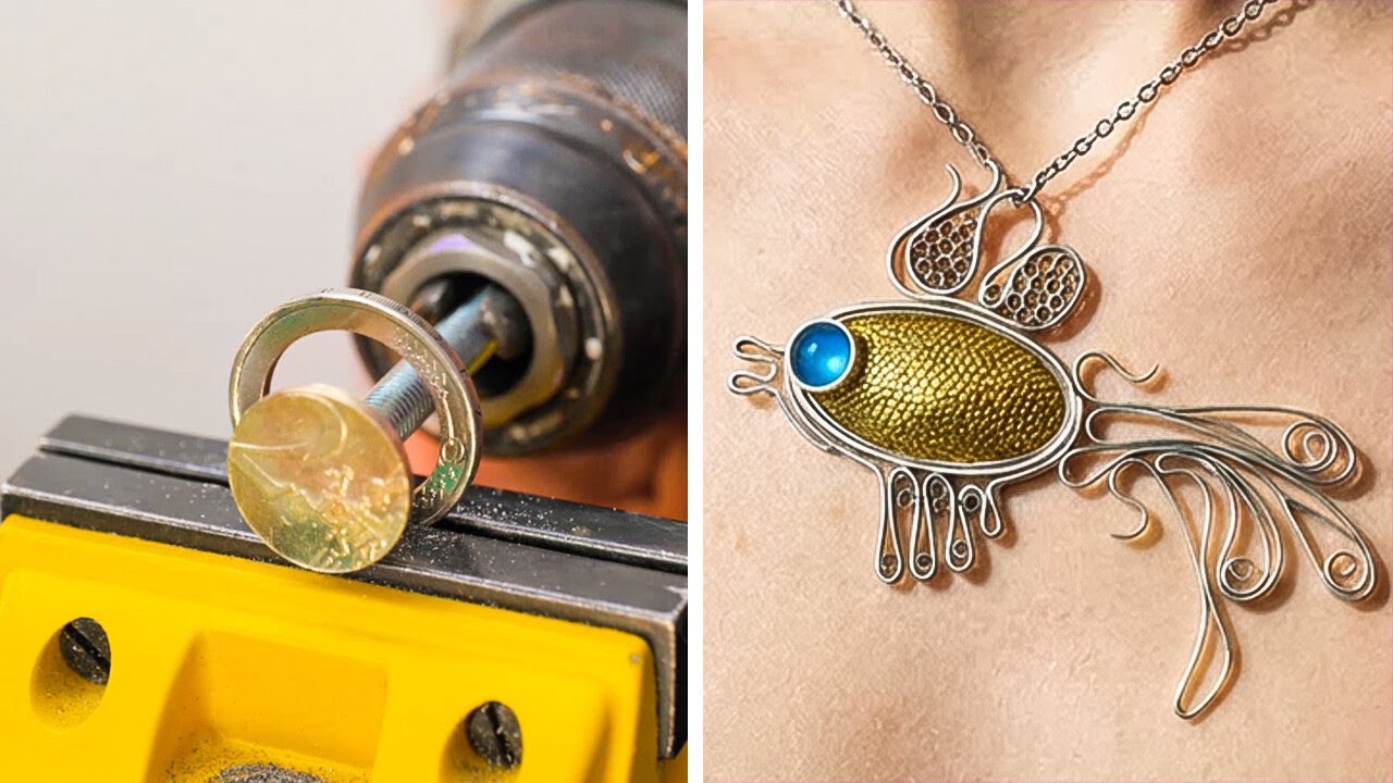 Create Beautiful Jewelries from Ordinary trash