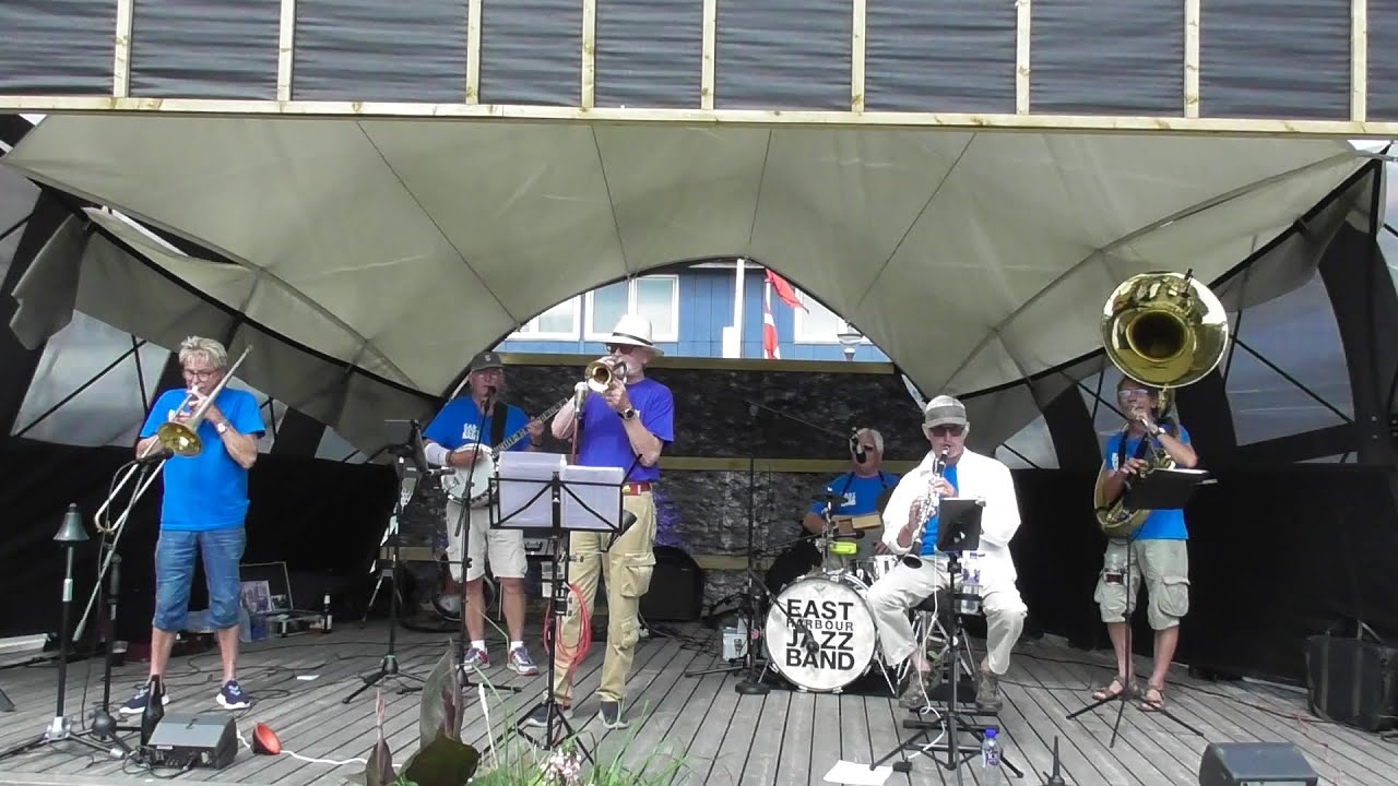East Harbour Jazz Band spiller Smiles 2024 EHJB Fjerritslev