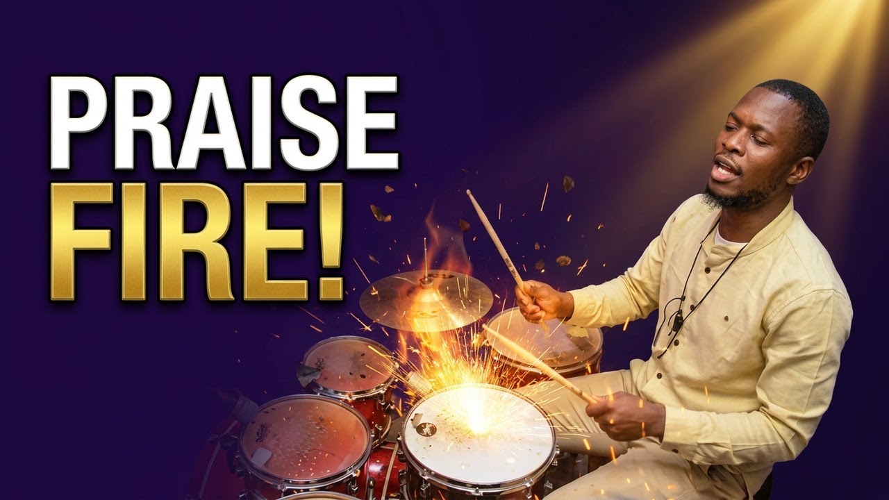 Hot Prophetic Praise on Encounter Sunday @RCCGMyFathersHouseSalford  #drums #praise #contemporary 