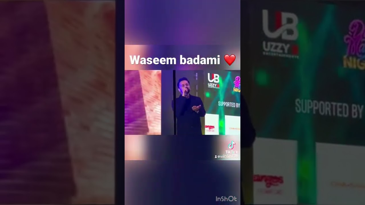 Waseem badami ❤️ | event in birmingham | Fan Moment 🥰 #waseembadamivideo #dildilpakistan #fyp