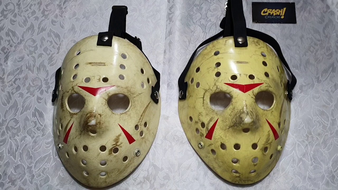 Jason mask Part 3 Auzorann vs Crash Cunningham