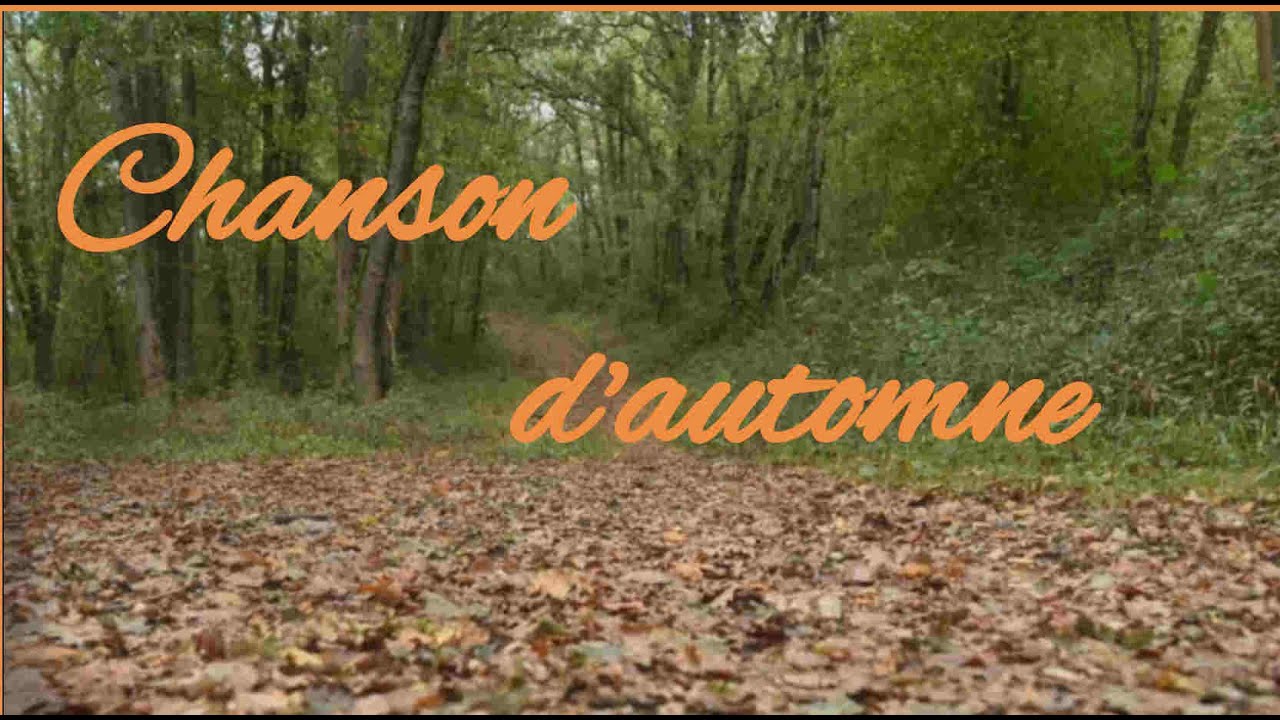 Chanson d'automne, essai à partir d'une chanson crée par l'intelligence artificielle par Michel