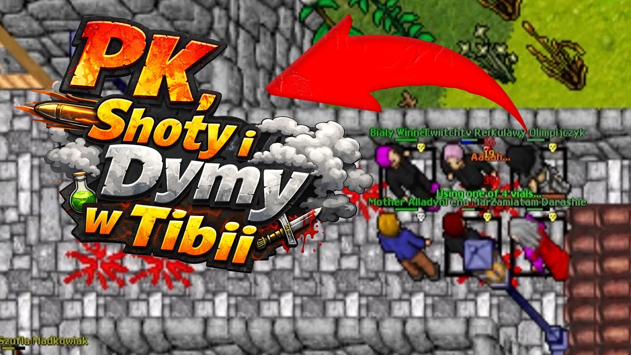 Najlepsze shoty i dymy w Tibii &ndash; I ZABAWNE akcje
