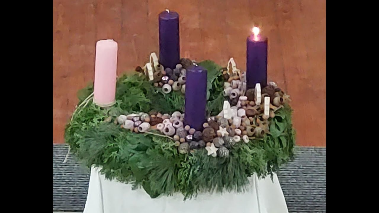 2025.12.01. - I. Adventi gyertya gyújtás