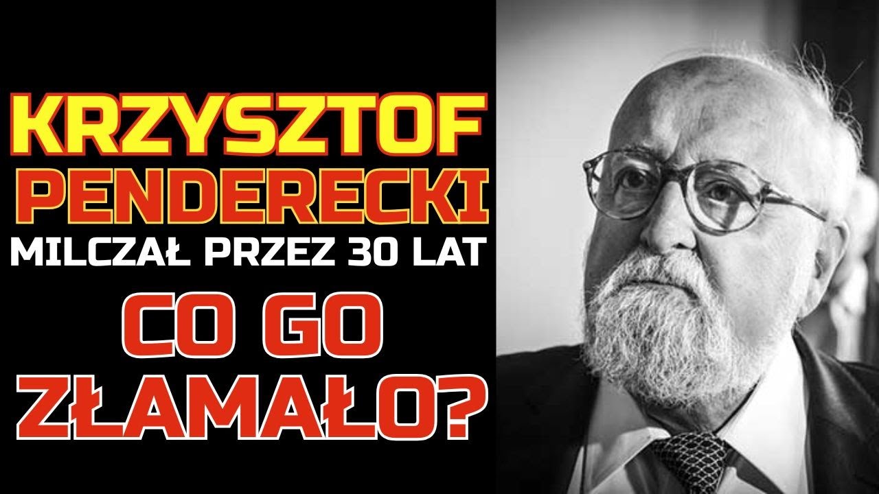 SENSACJA! Osobista tragedia, kt&oacute;ra złamała Krzysztofa Pendereckiego! PRAWDA SZOKUJE!!