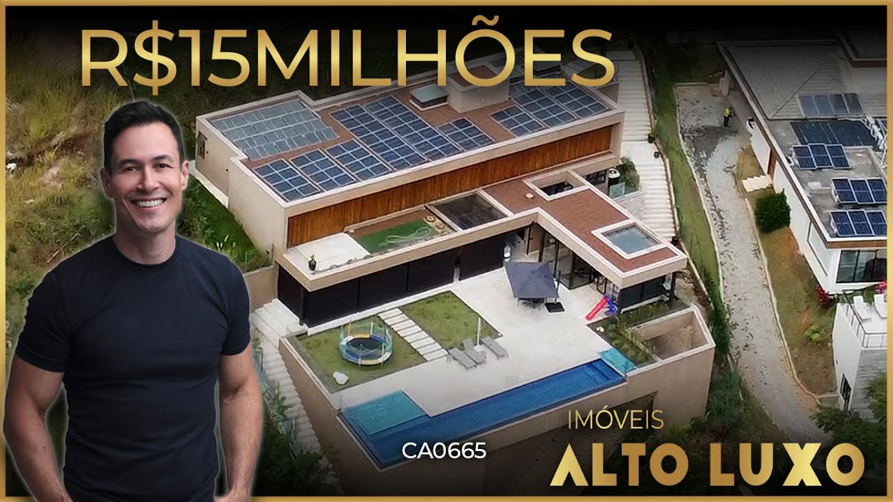 Mansão Espetacular no Vale dos Cristais |Com Vista Deslumbrante