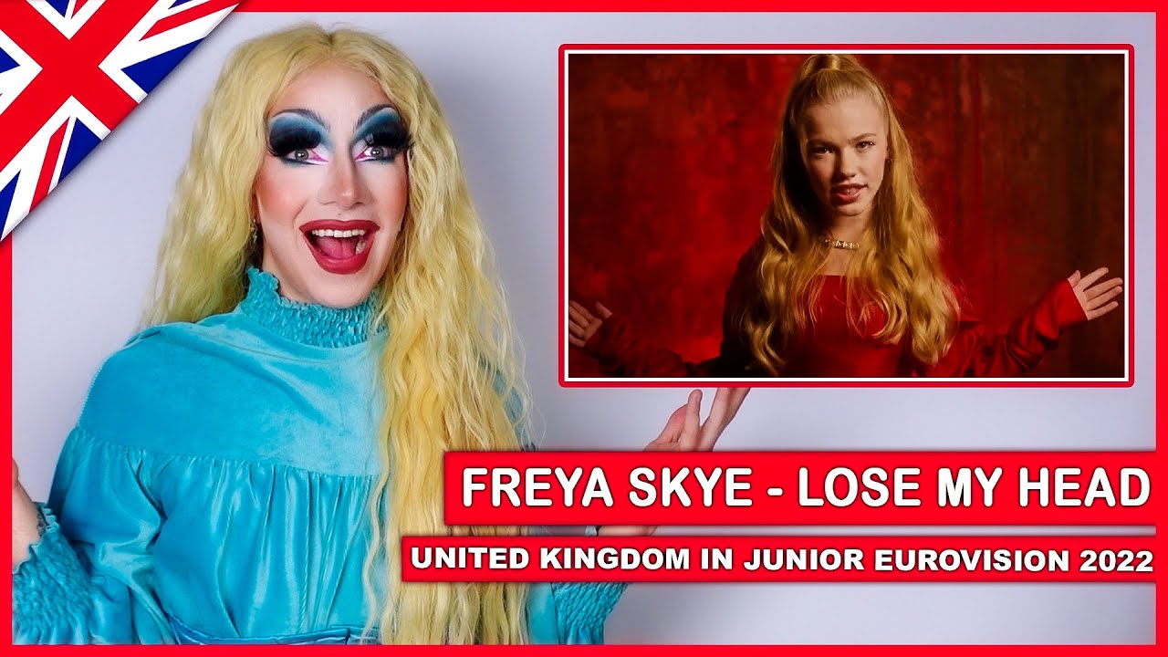 United Kingdom - Freya Skye - Lose My Head | American Reacts to Junior Eurovision 2022