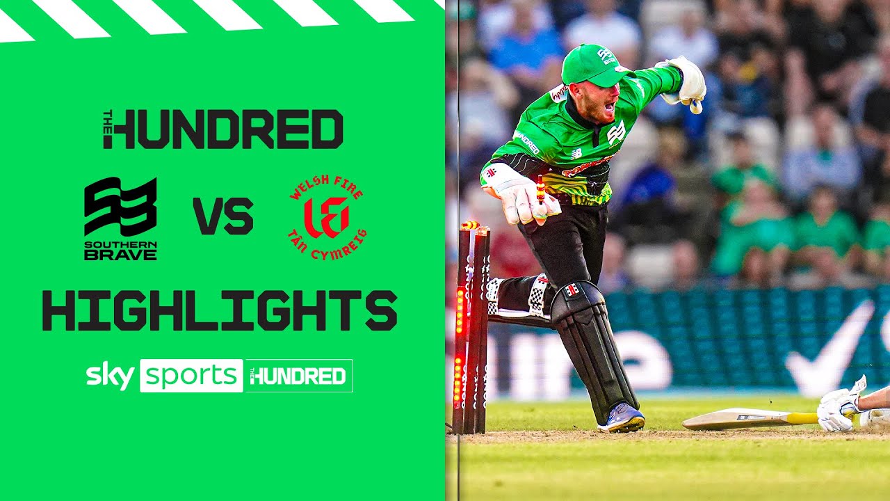 ABSOLUTE CHAOS in the middle 😱 | Southern Brave vs Welsh Fire | The Hundred Highlights