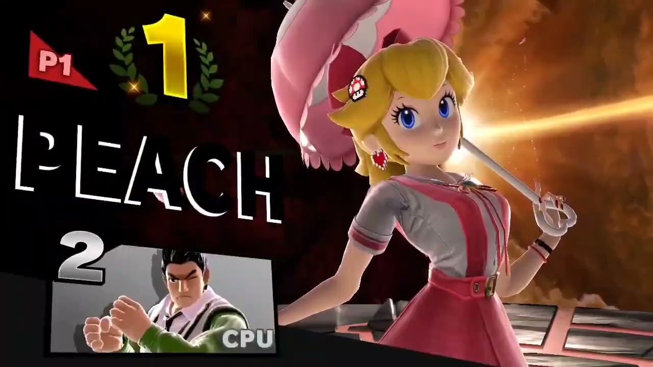 Hanxulz Super Smash Bros Ultimate Mods Peach (Academia)