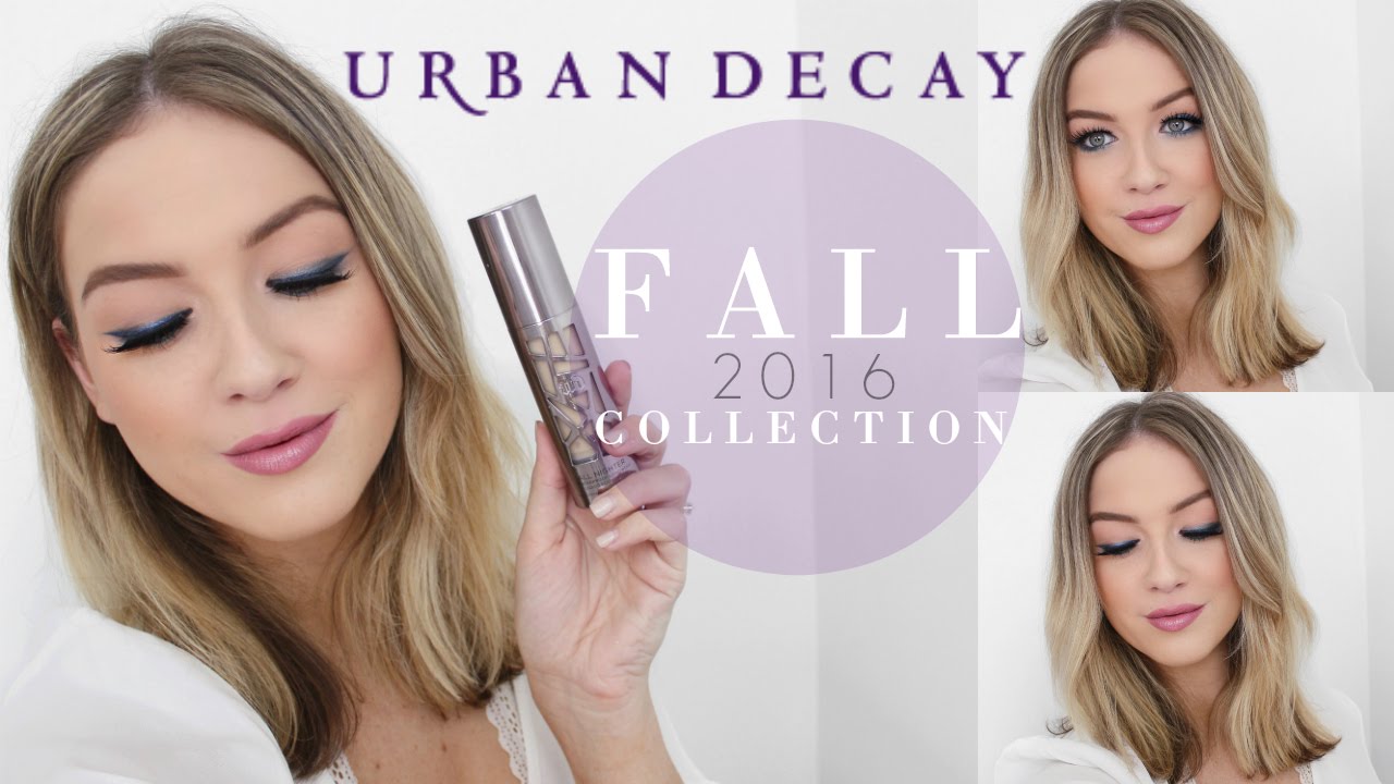 Get Ready with Me : Using Urban Decay Fall 2016 Collection