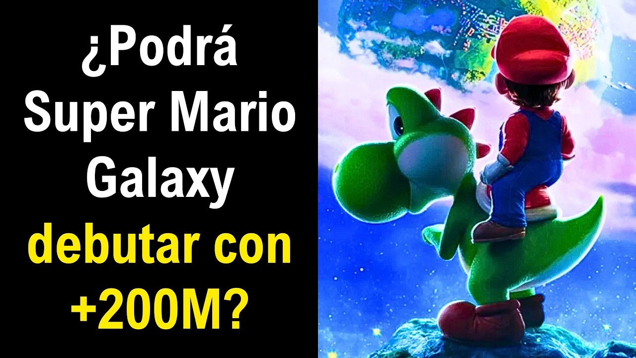 PRIMERA PROYECCIÓN DE TAQUILLA: Super Mario Galaxy apunta a romper el record de debut para 2026.