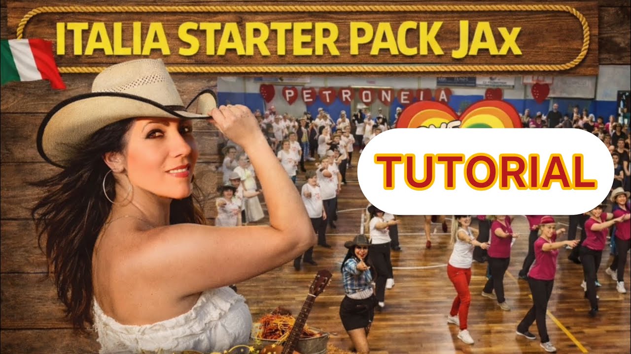 ITALIA STARTER PACK J-Ax SANREMO 2026 /coreo Petronela Calciu/ balli di gruppo / country dance