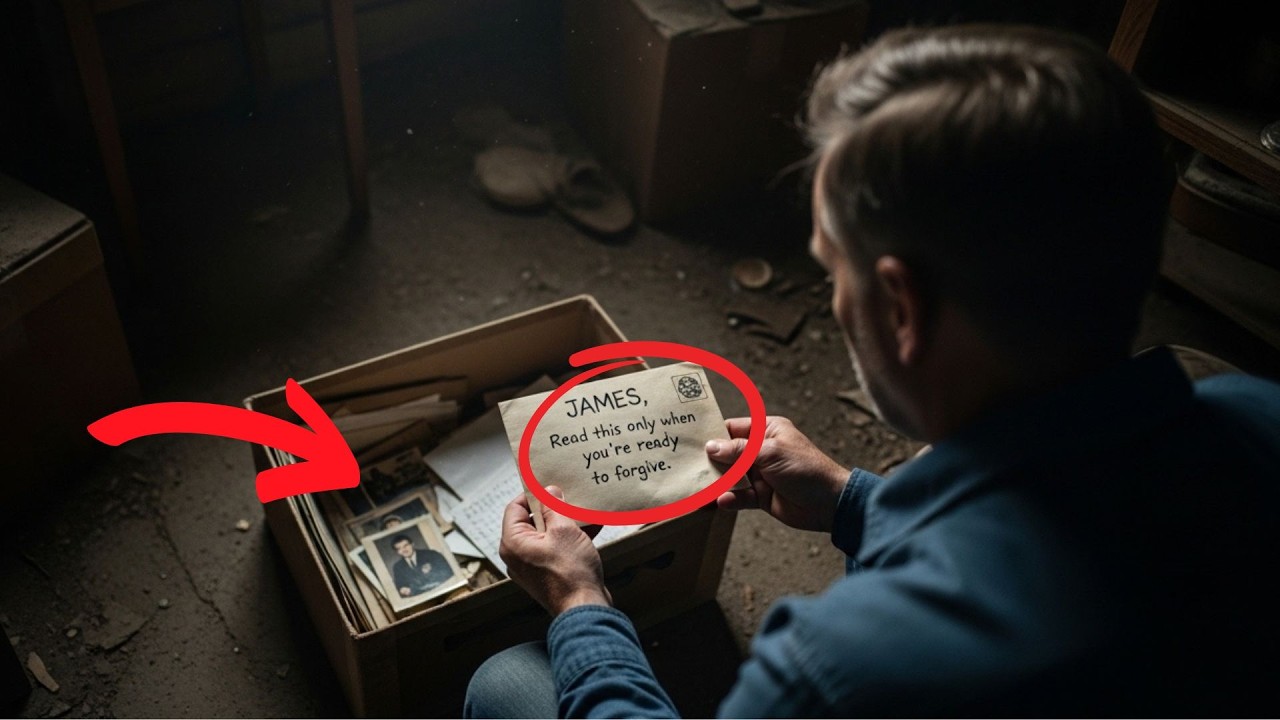 “It Has Your Name on It” — The Widowed Father Opened a Forgotten Box in the Empty House, until…