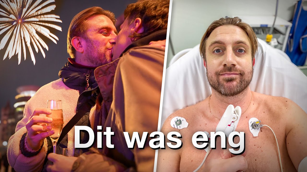 Van champagne naar ambulance in Antwerpen 🥂 🎄