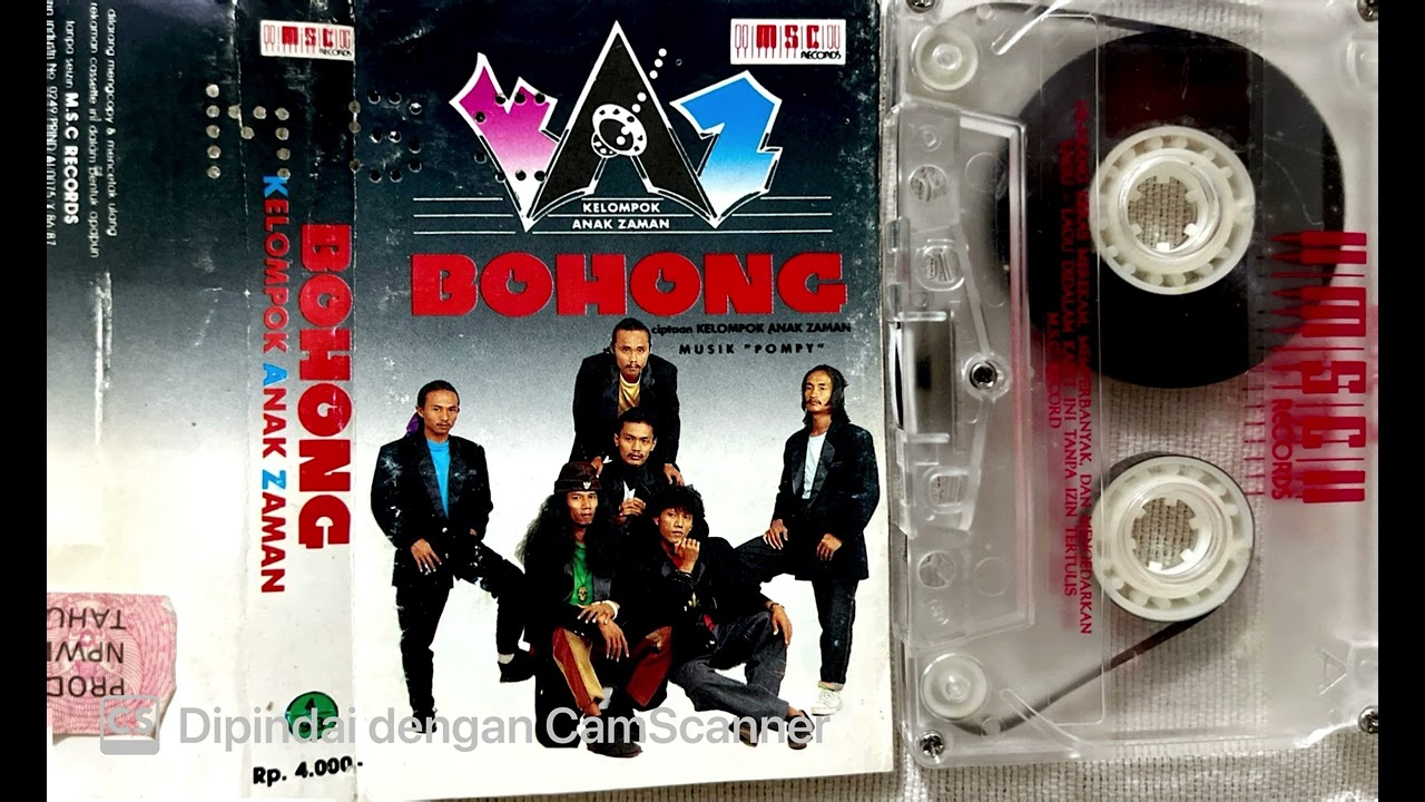 KELOMPOK ANAK ZAMAN — Full Album ‘BOHONG’ (1991)