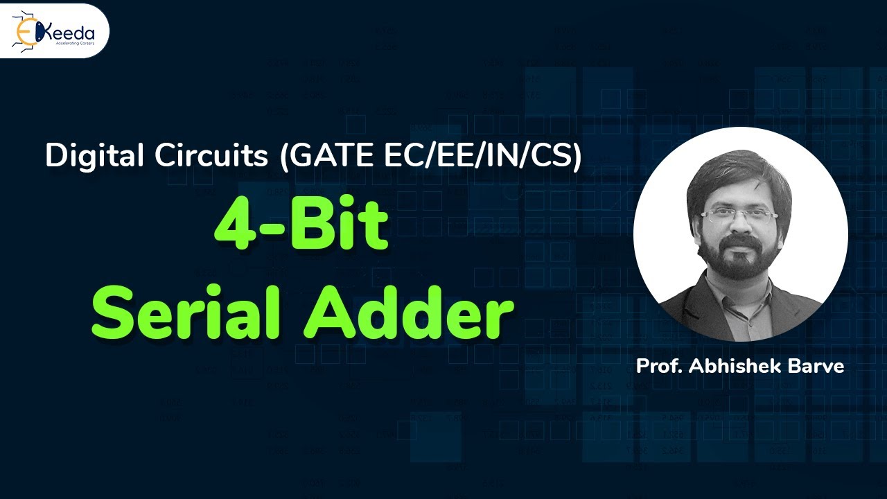 4-Bit Serial Adder Explained In Detail | Combinational Logic Circuit | GATE Digital Circuit Logic