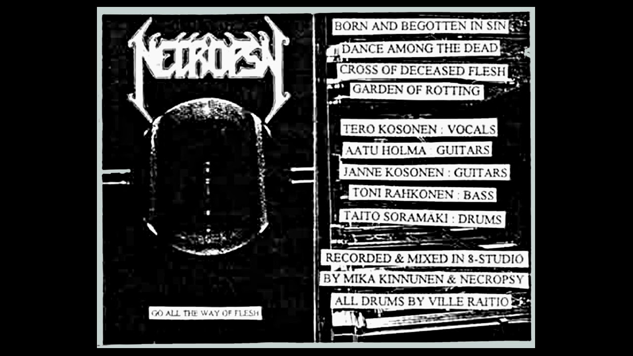 NECROPSY - Go All The Way of Flesh, 1992 [full demo]