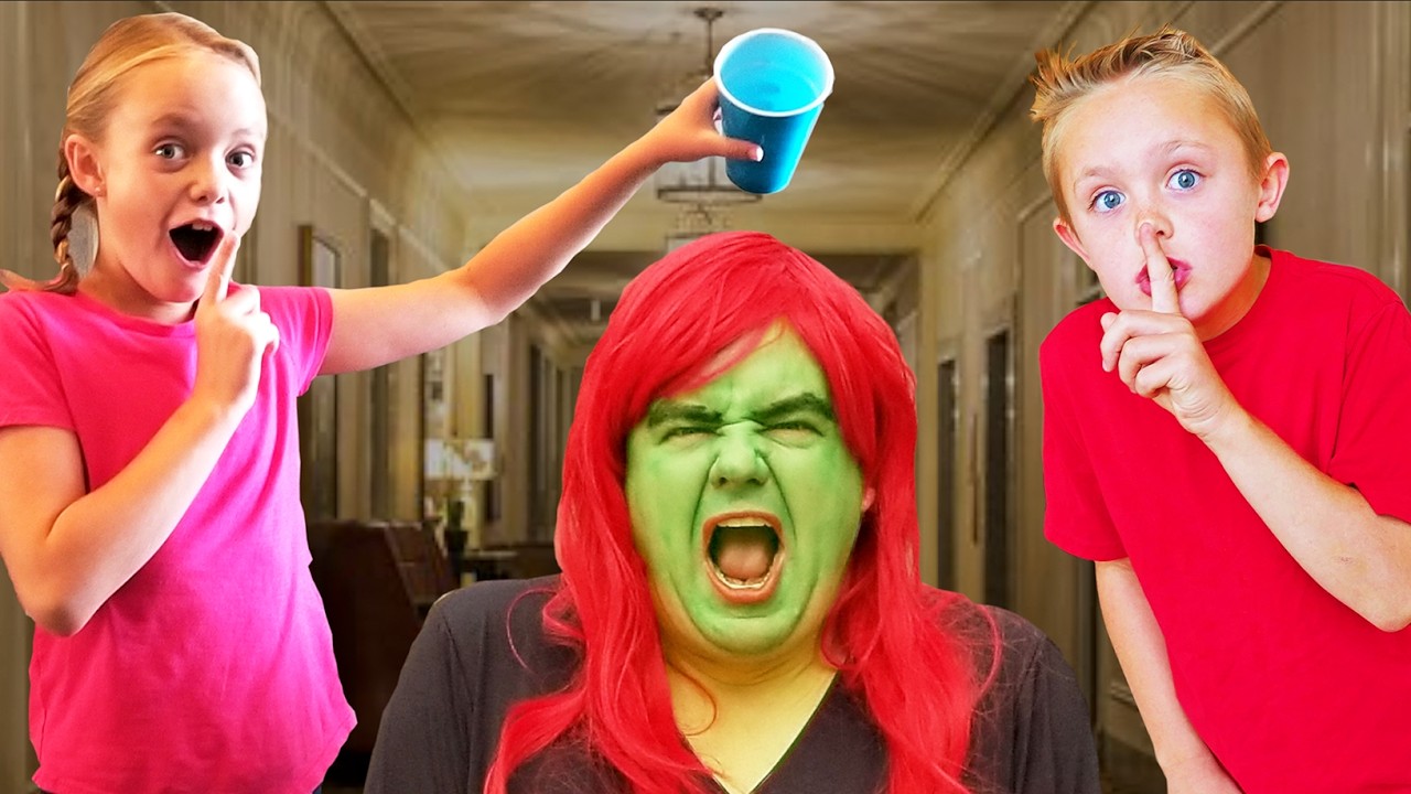 Halloween with the Fun Squad & Escape the Babysitter! | Fun Squad