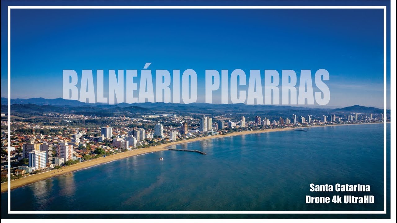 Balneário Piçarras - Santa Catarina - 4K UltraHD #jcdrones #piçarras